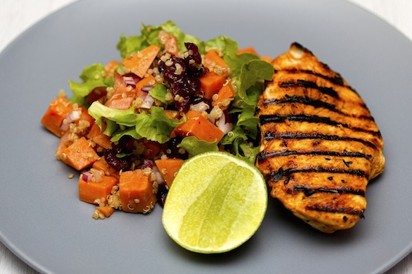 Zdrav ručak za djecu grilano pile quinoa